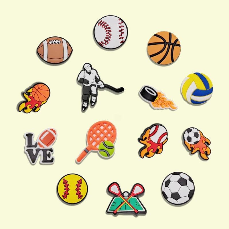 COOTRUKER 30pcs Shoes Charms for Clogs Pins Bag Accessories for Girls Boys Kids Shoes Decoration Charms for Women Men Party Favors - Image 3